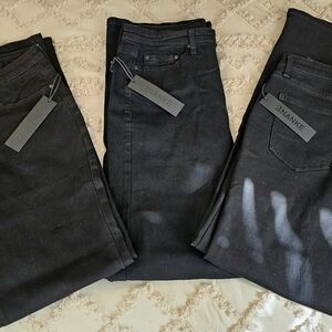 Set Of 3, Ananke Black Men's Jeans